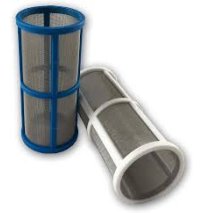 50 and 80 Mesh Filter Two Pack - Bouncer Mac Daddy White Blue