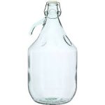 1 Gallon Glass Demijohn with Swing Top (One handle)