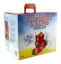 Young's Raspberry And Mango 40 pint / 23L Cider Kit BB 04/23 Young's Raspberry And Mango 40 pint / 23L Cider Kit BB 04/23